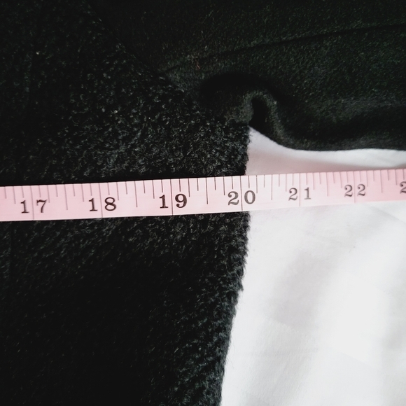 Tahari Black Wool Blend Coat - Picture 11 of 12